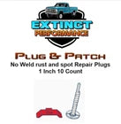 Plug & Patch No weld rust and spot repair-Plastic, Steel and wood Affordable