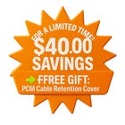 1994-1997 F Series 7.3 Power Stroke Hydra Mount w/free PCM Cable Retention Cover