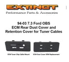 94-03 7.3 Ford Power Stroke PCM Hydra "Single Use" Cable Retention & Dust Covers