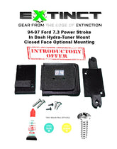 94-97 Ford 7.3 Power Stroke Dash Hydra-Tuner Mount Low Profile Glue or Screw