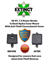94-97 Ford 7.3 Diesel In-Dash Hydra Mount Anti-Theft Cover