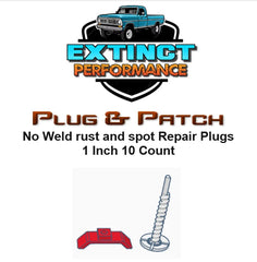 Plug, Twist & Patch Rust and Damage Repair, 1 inch 10 count