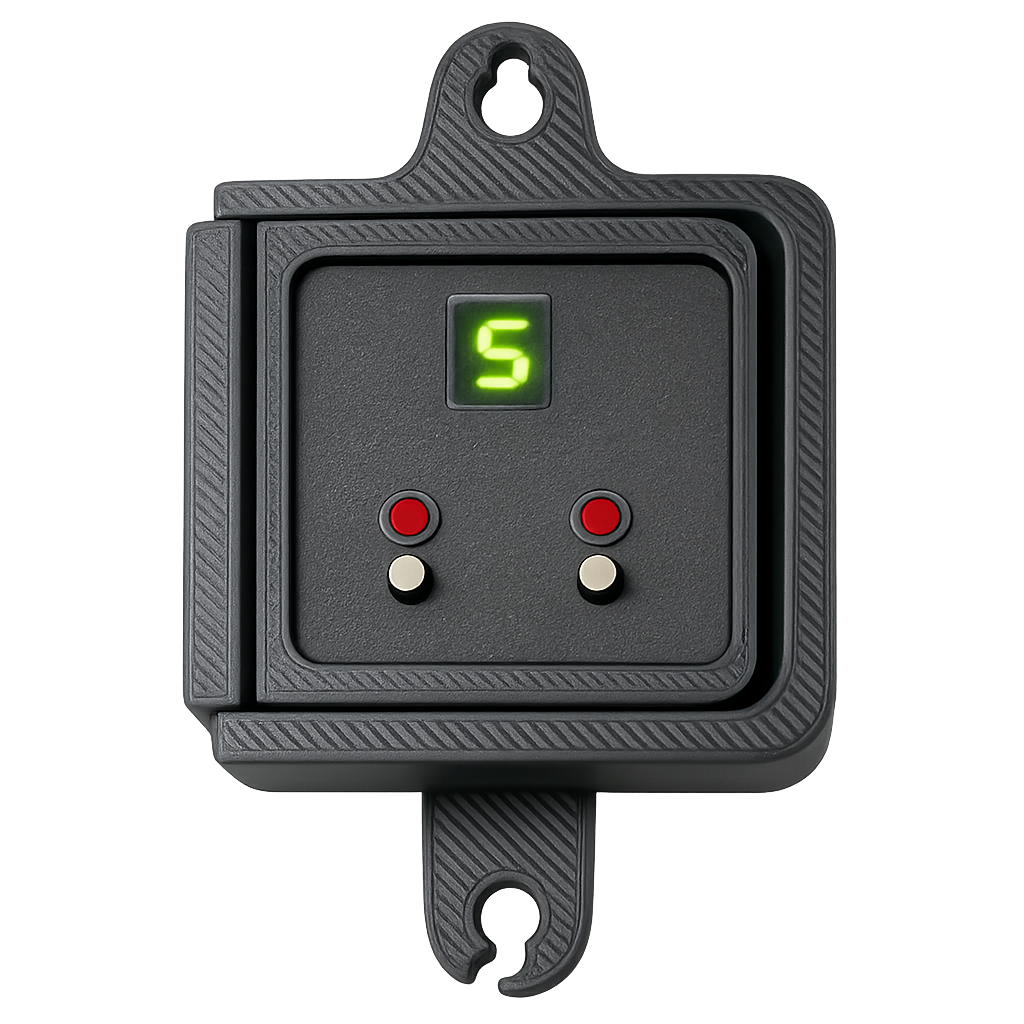 1994–1997 Ford 7.3 Power Stroke In-Dash DP-Tuner Mount | OEM+ Fit
