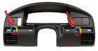92-96 F150, 92-97 F250, F350 Dash Bezel Repair Clips (Glue In Optional)