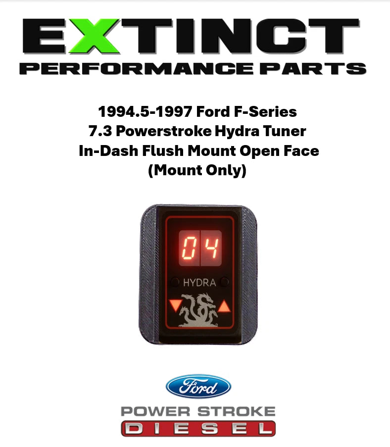 1994.5-1997 7.3 Powers Stroke Hydra In-Dash Flush Mount