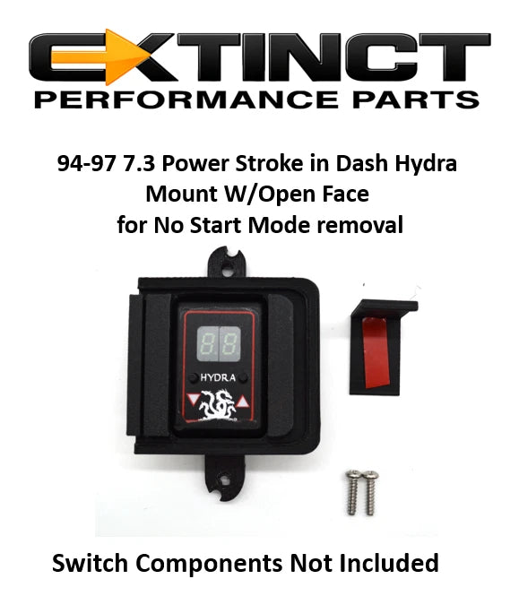 94-97 7.3 Power Stroke in Dash Hydra Mount W/Open Face for No Start Mode removal